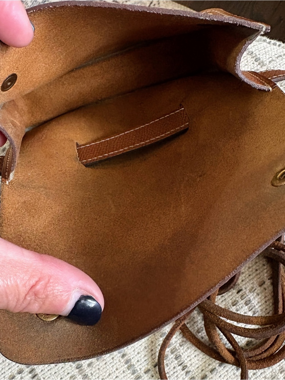 1984 Hermès Pochette Belt Bag / Fanny Pack in the iconic Hermès "Gold" VINTAGE - Picture 6 of 15